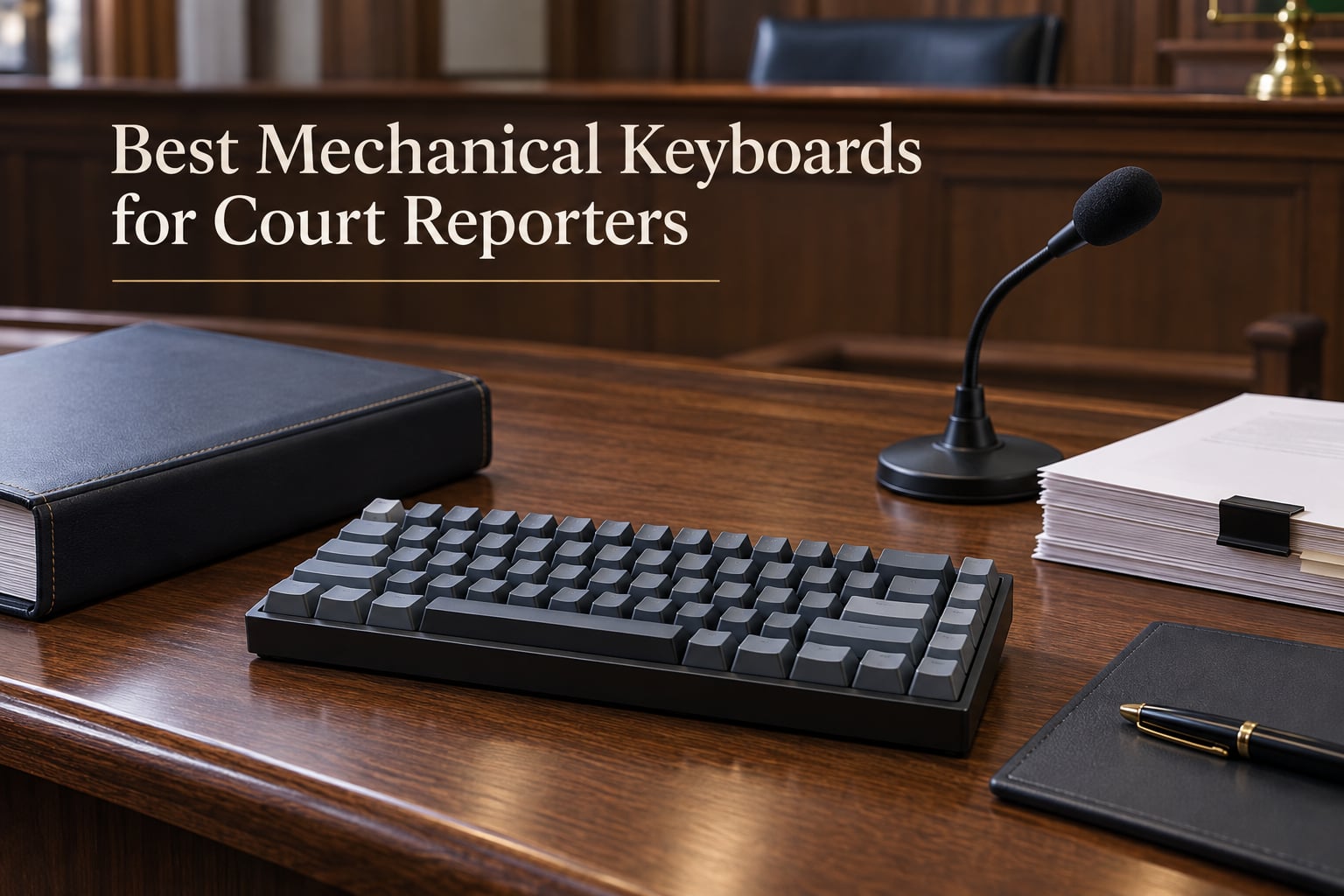 Best Mechanical Keyboards for Court Reporters