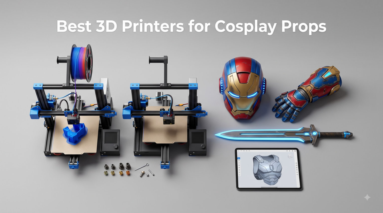 Best 3D Printers for Cosplay Props