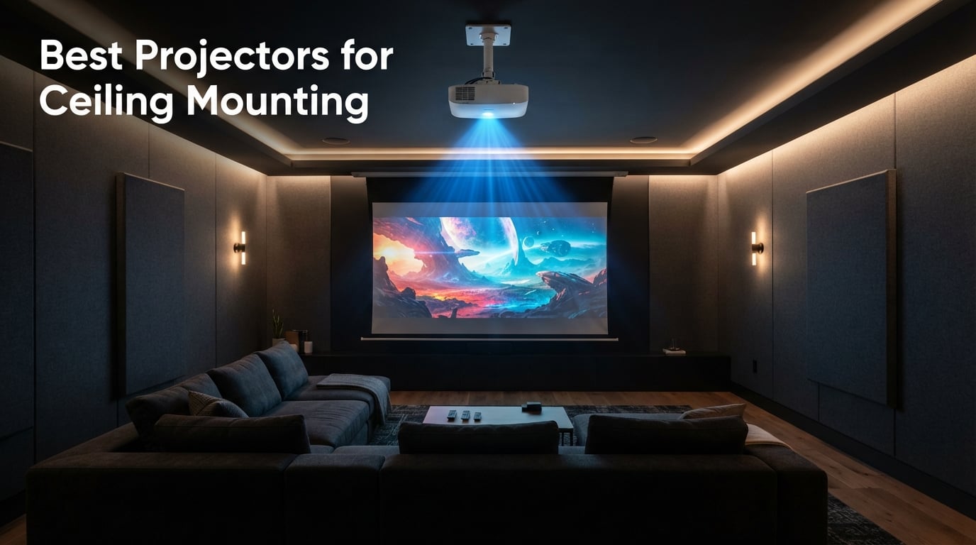 Best Projectors for Ceiling Mounting