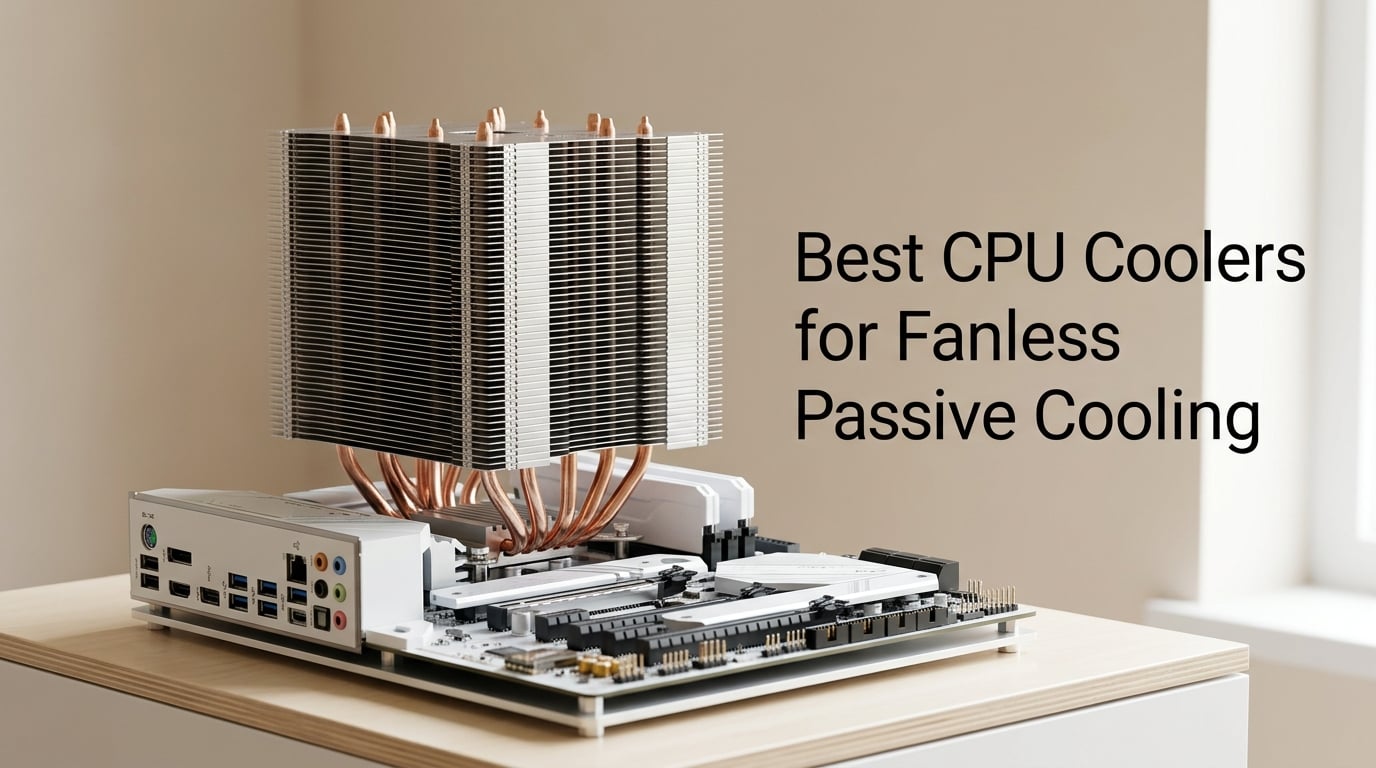 Best CPU Coolers for Fanless Passive Cooling