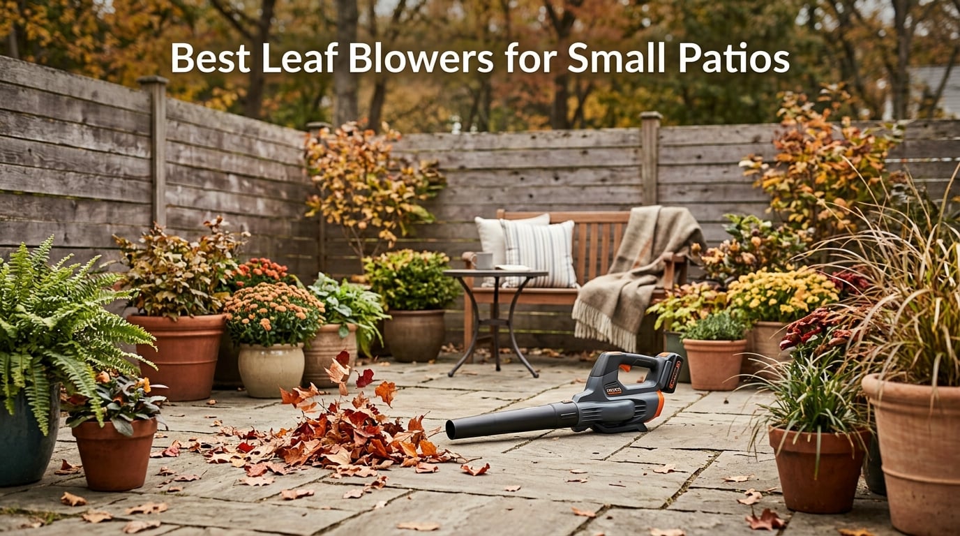 Best Leaf Blowers for Small Patios
