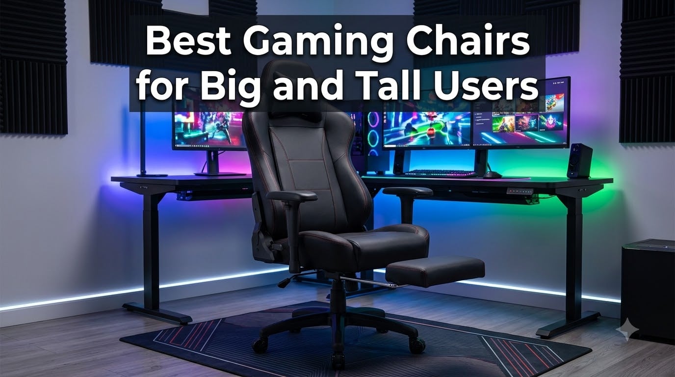 Best Gaming Chairs for Big and Tall Users