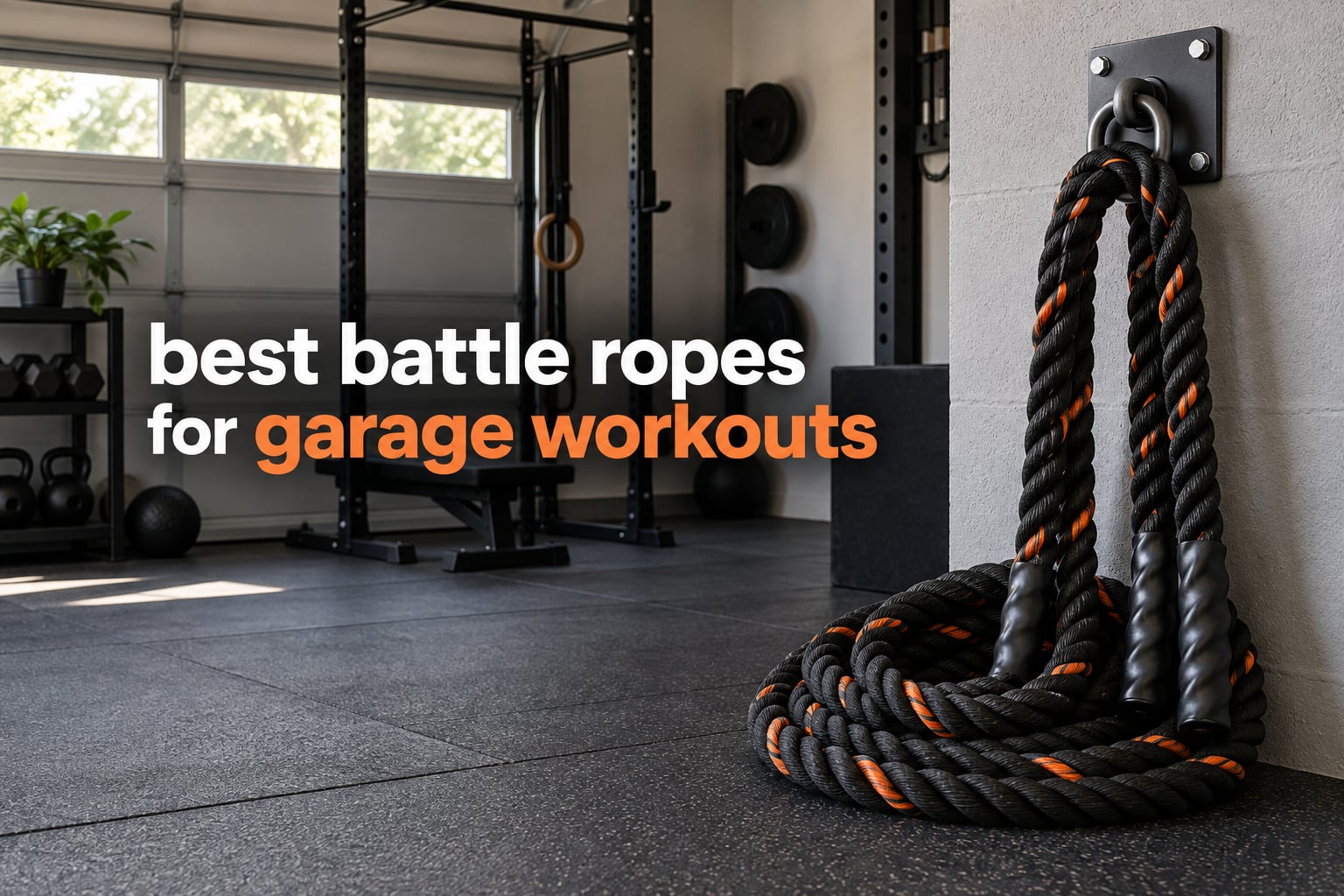 best battle ropes for garage workouts
