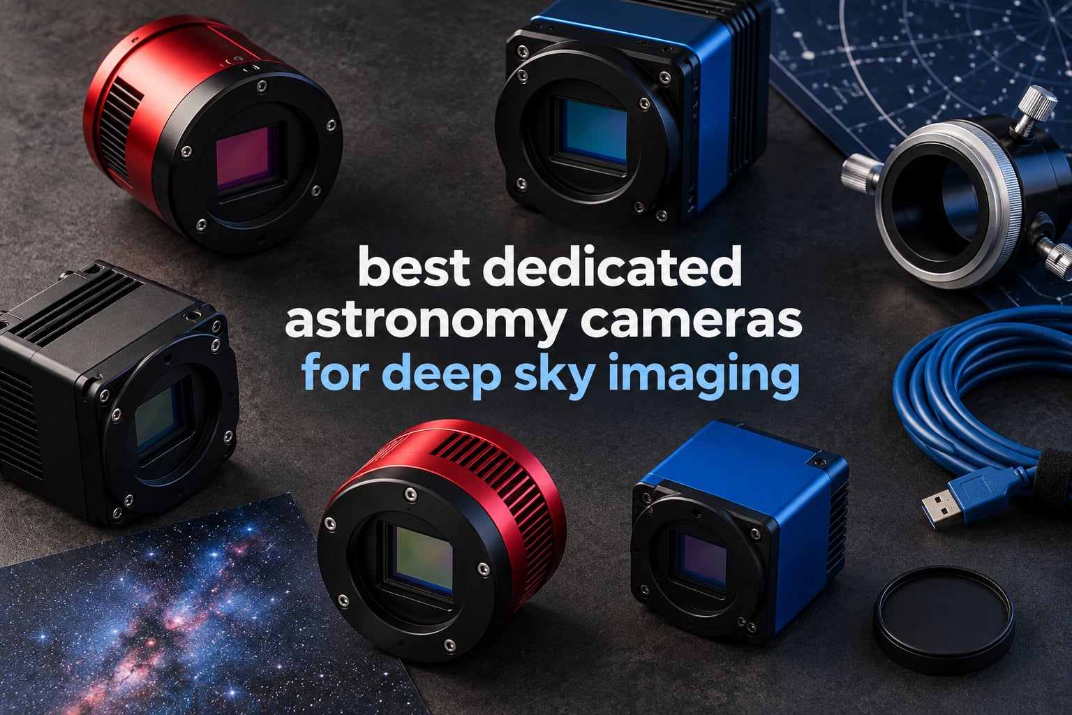 best dedicated astronomy cameras for deep sky imaging