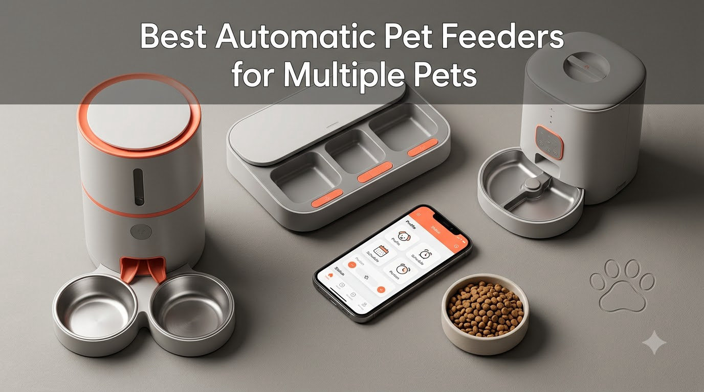 Best Automatic Pet Feeders for Multiple Pets