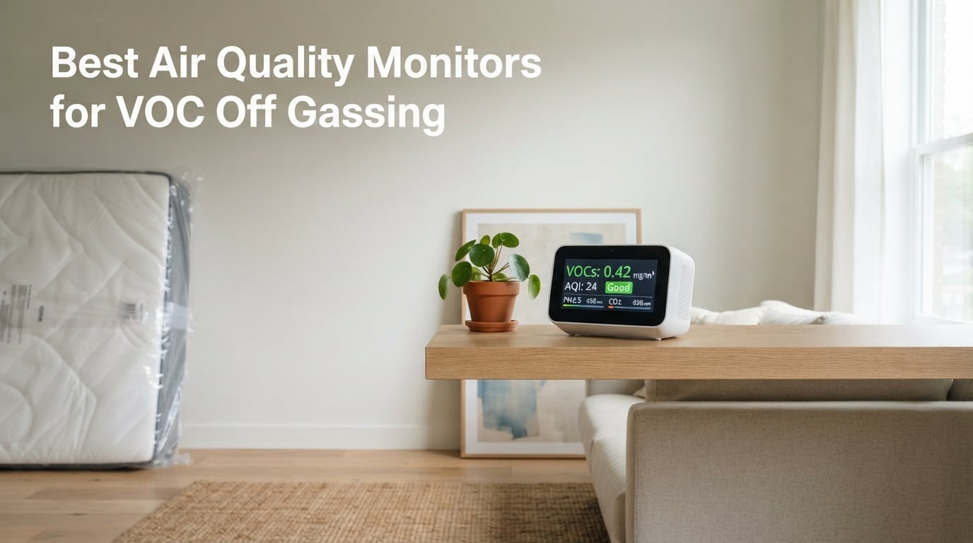 Best Air Quality Monitors for VOC Off Gassing