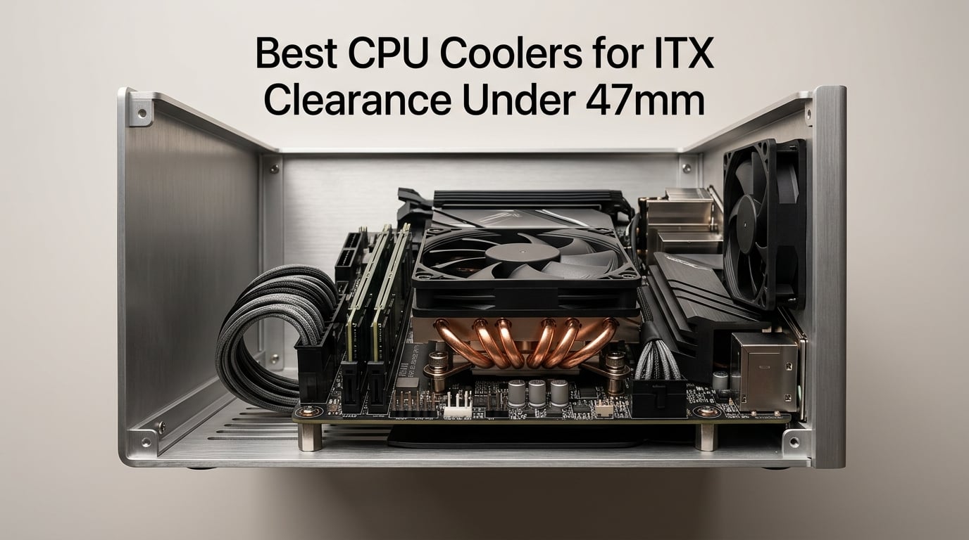 Best CPU Coolers for ITX Clearance Under 47mm