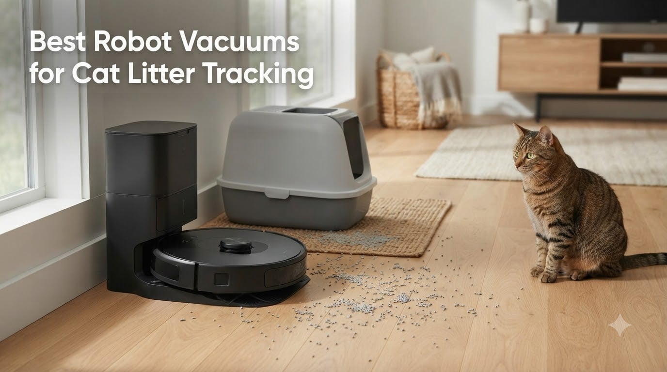 Best Robot Vacuums for Cat Litter Tracking