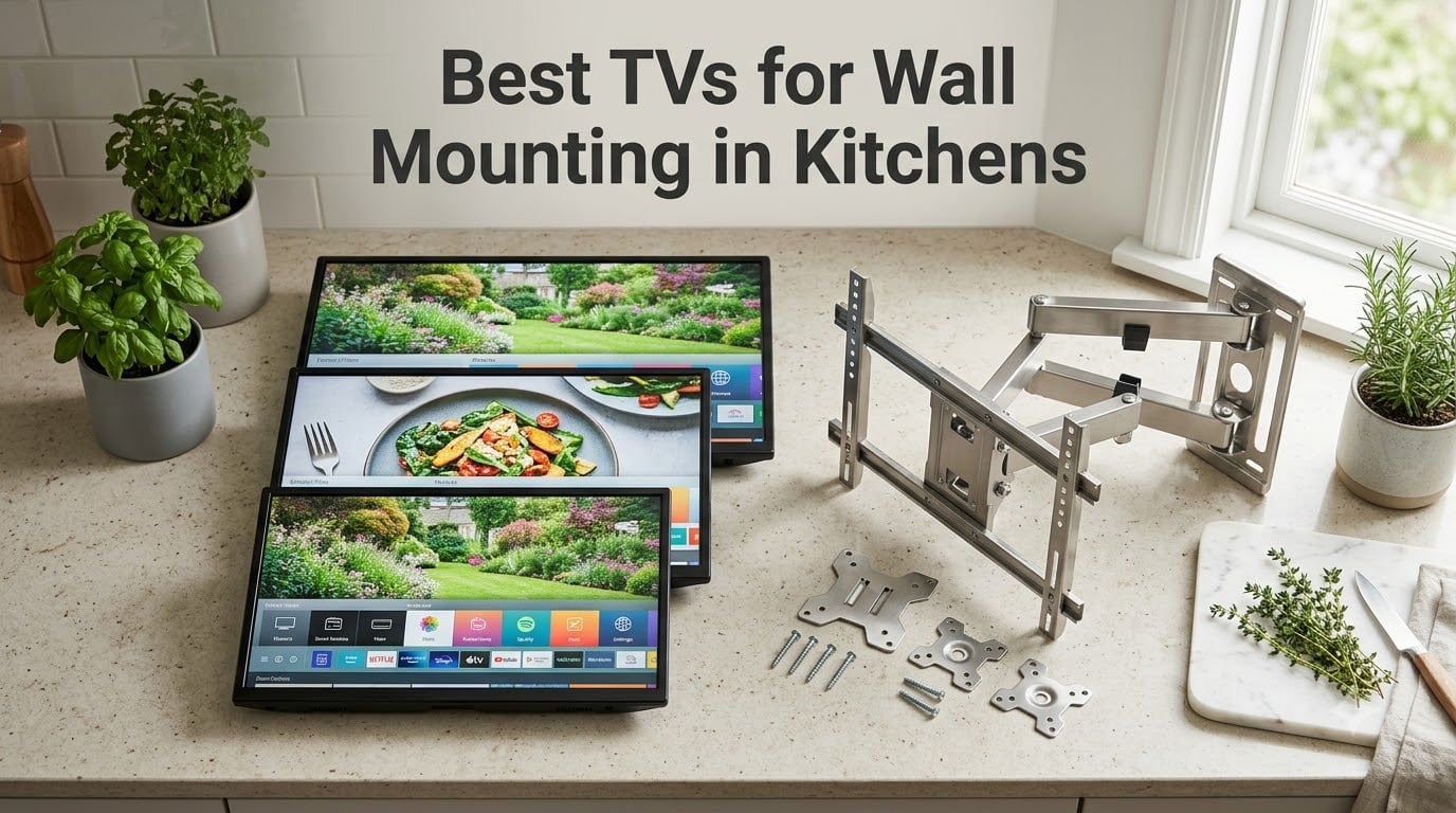 Best TVs for Wall Mounting in Kitchens
