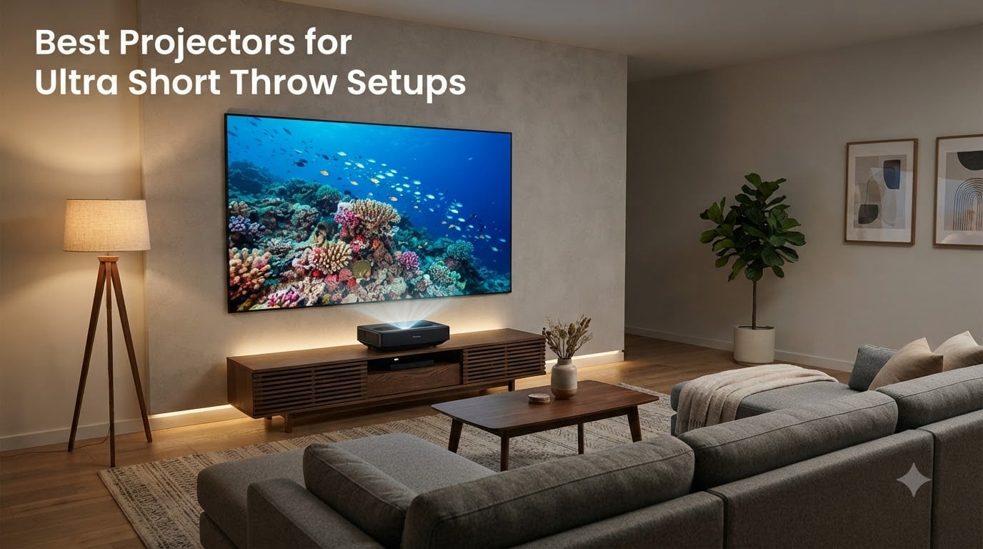 Best Projectors for Ultra Short Throw Setups