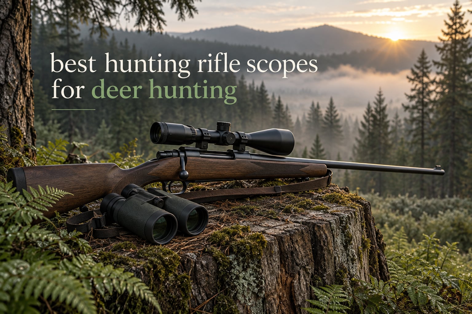 best hunting rifle scopes for deer hunting