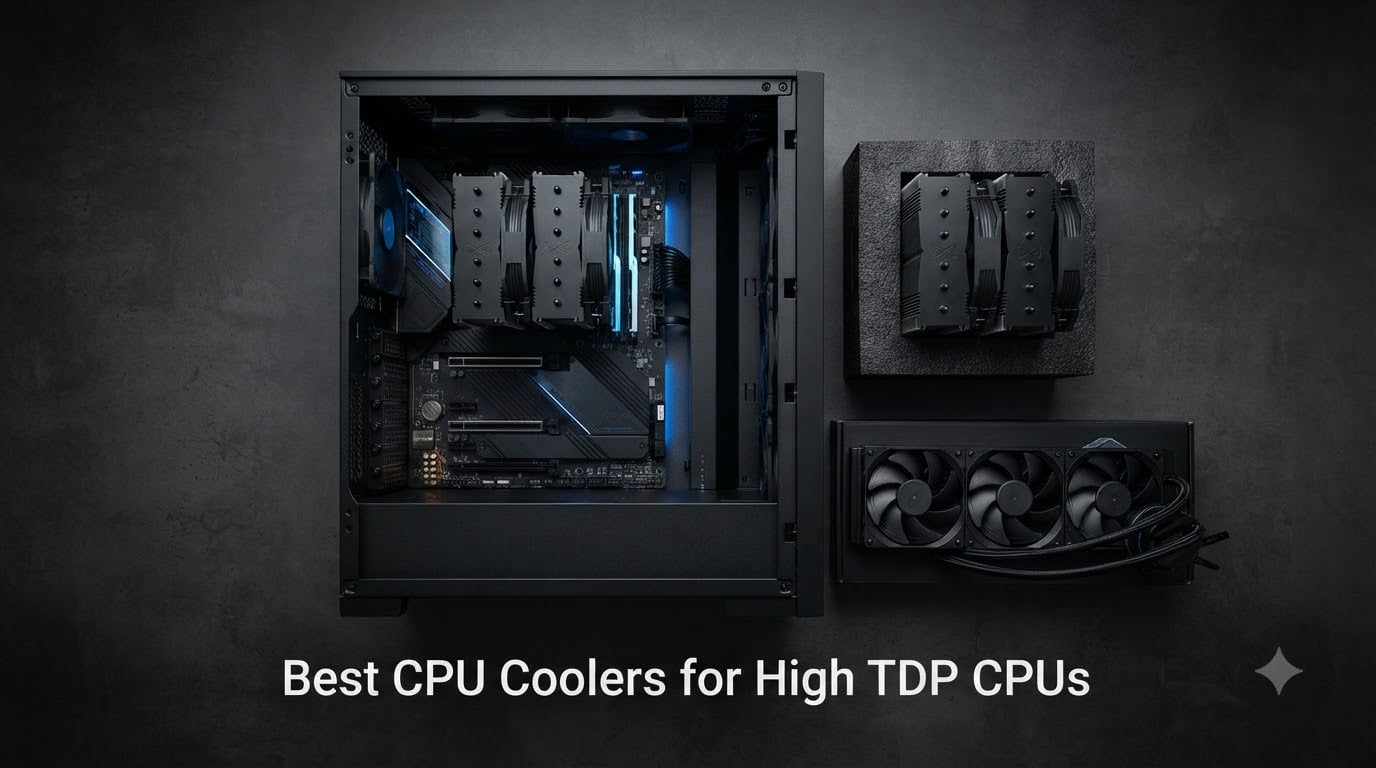 Best CPU Coolers for High TDP CPUs