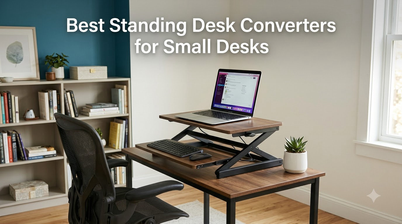 Best Standing Desk Converters for Small Desks