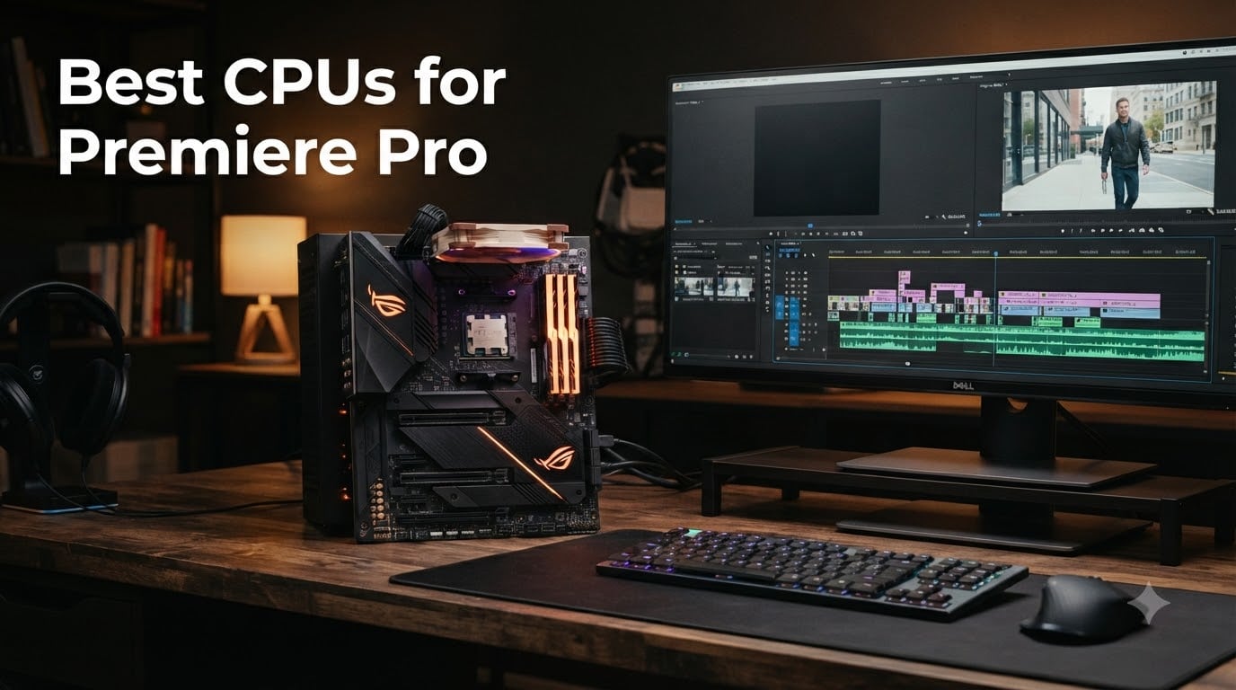 Best CPUs for Premiere Pro