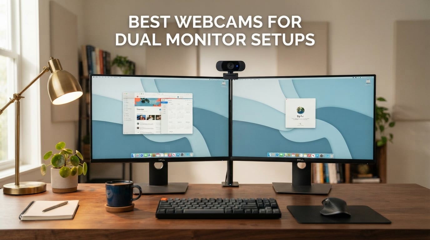 Best Webcams for Dual Monitor Setups