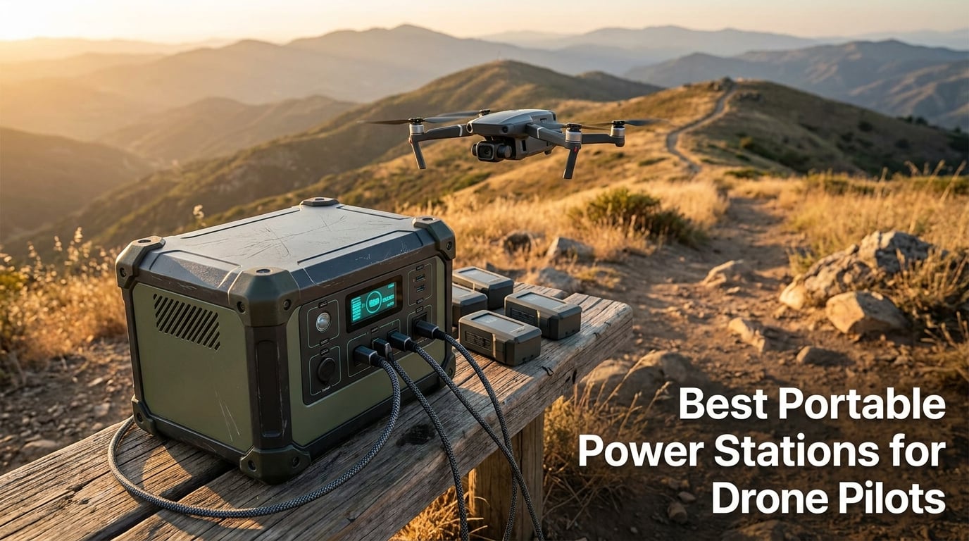 Best Portable Power Stations for Drone Pilots