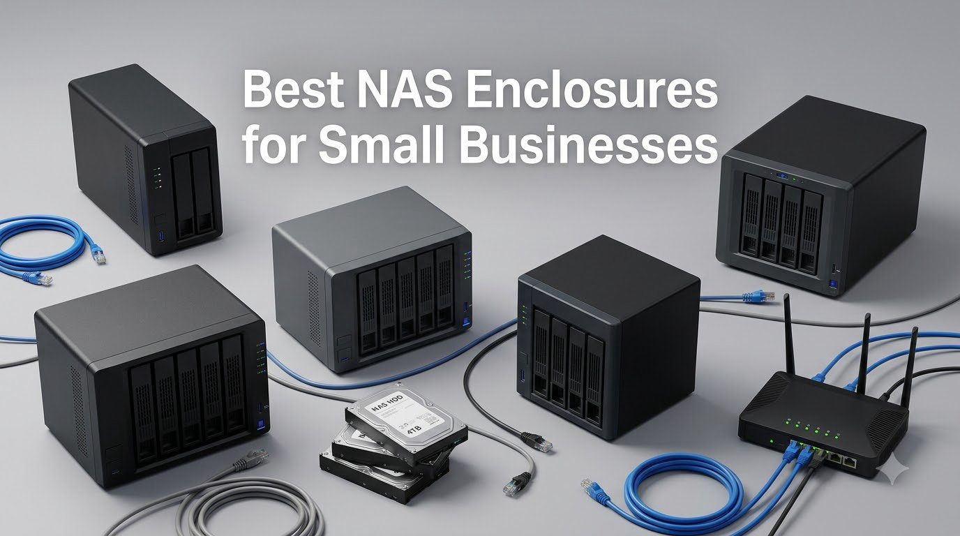 Best NAS Enclosures for Small Businesses