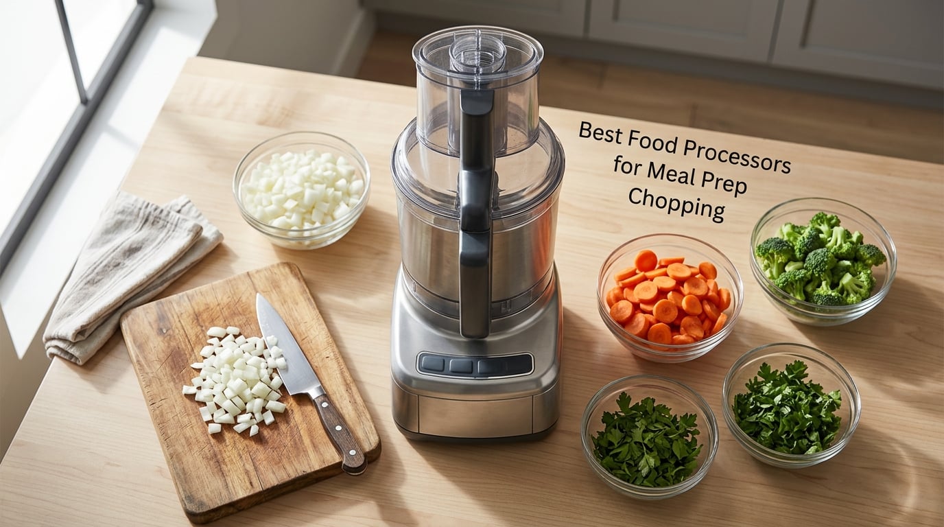 Best Food Processors for Meal Prep Chopping
