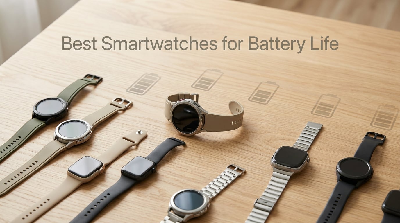 Best Smartwatches for Battery Life