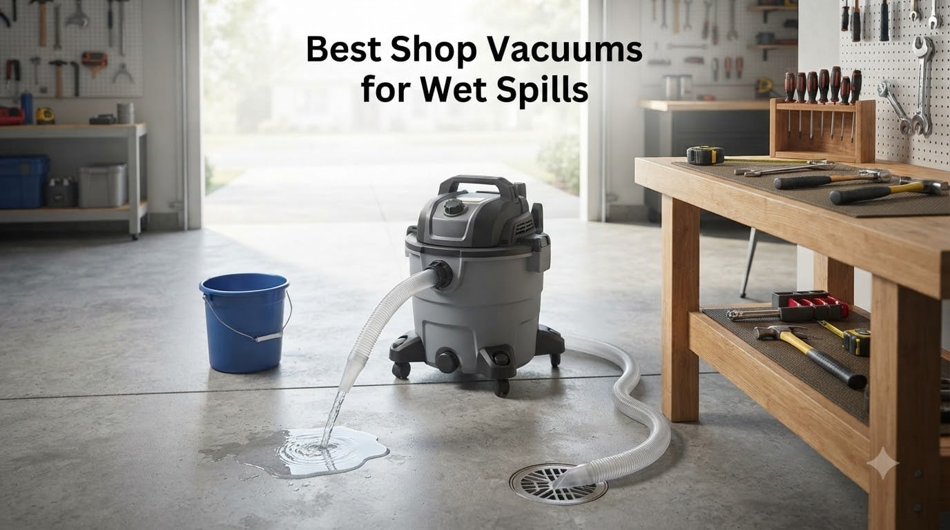 Best Shop Vacuums for Wet Spills