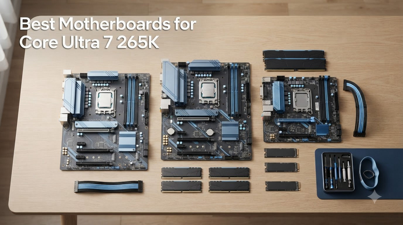 Best Motherboards for Core Ultra 7 265K