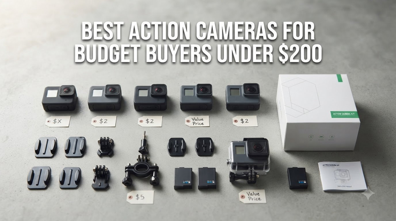 Best Action Cameras for Budget Buyers Under 200