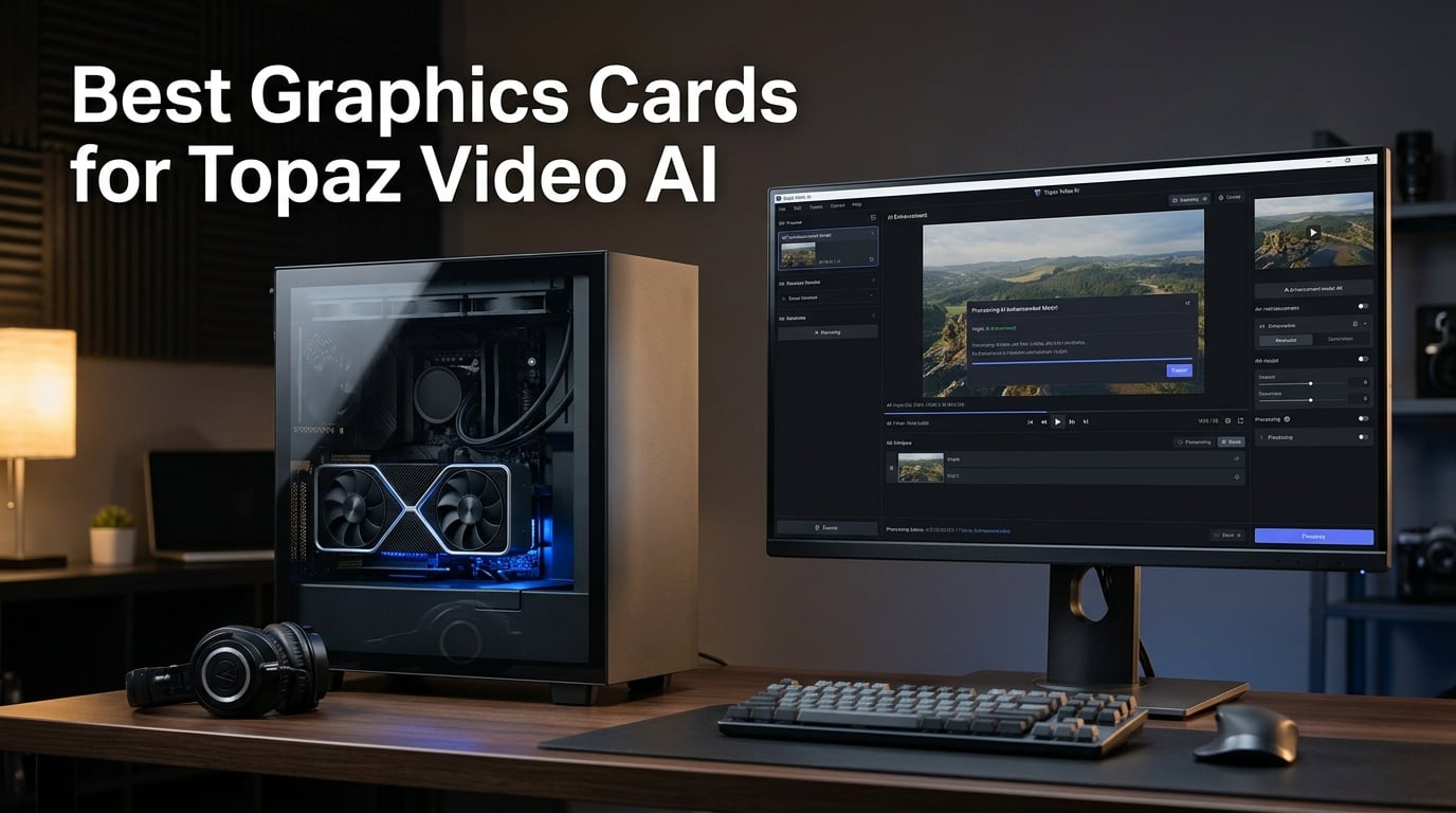 Best Graphics Cards for Topaz Video AI