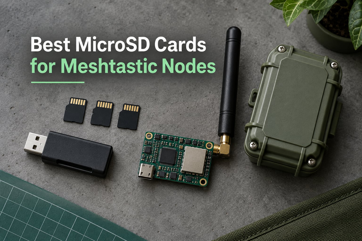 Best MicroSD Cards for Meshtastic Nodes