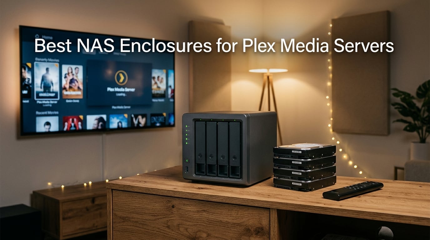 Best NAS Enclosures for Plex Media Servers