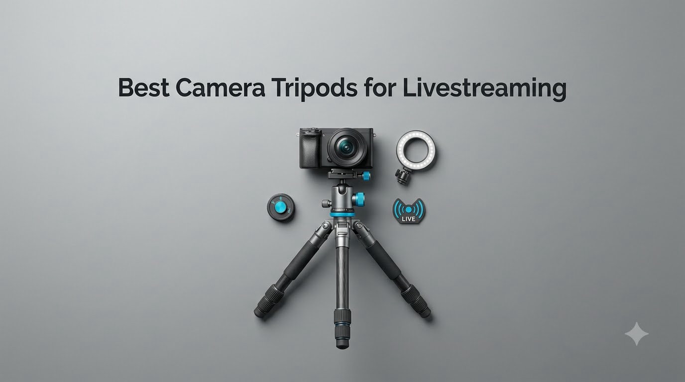 Best Camera Tripods for Livestreaming