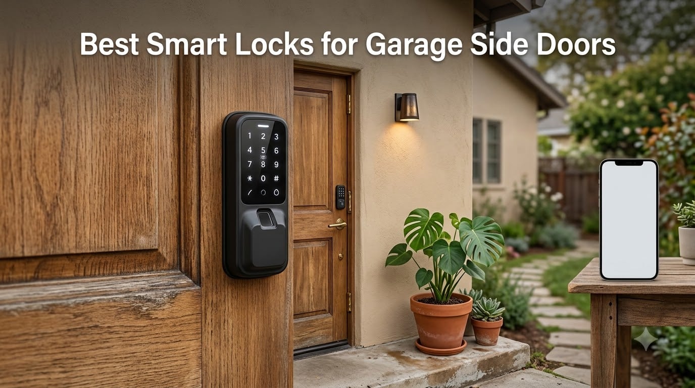 Best Smart Locks for Garage Side Doors