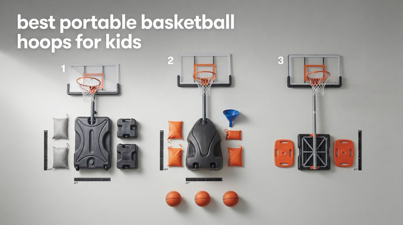 best portable basketball hoops for kids
