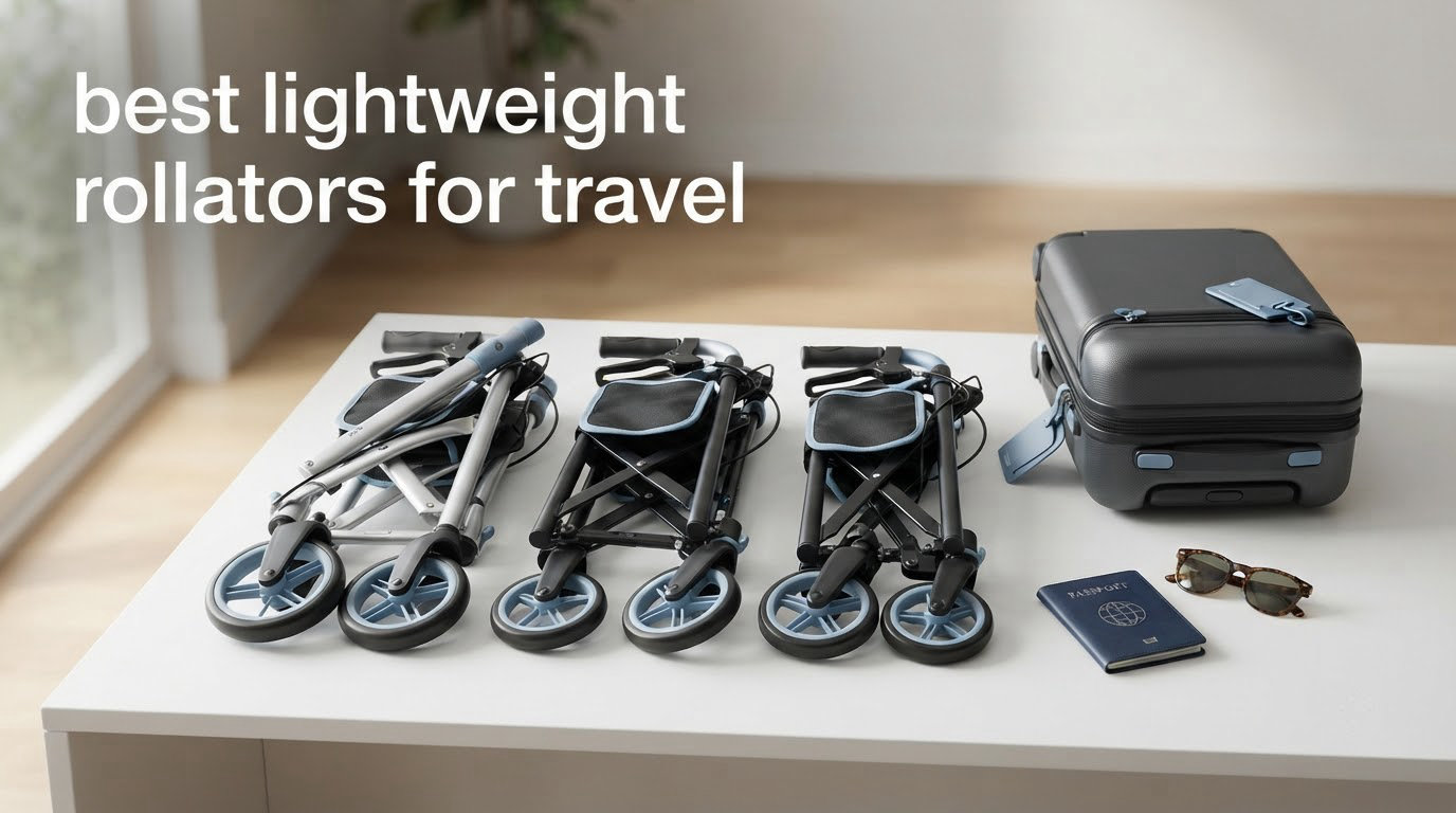 best lightweight rollators for travel