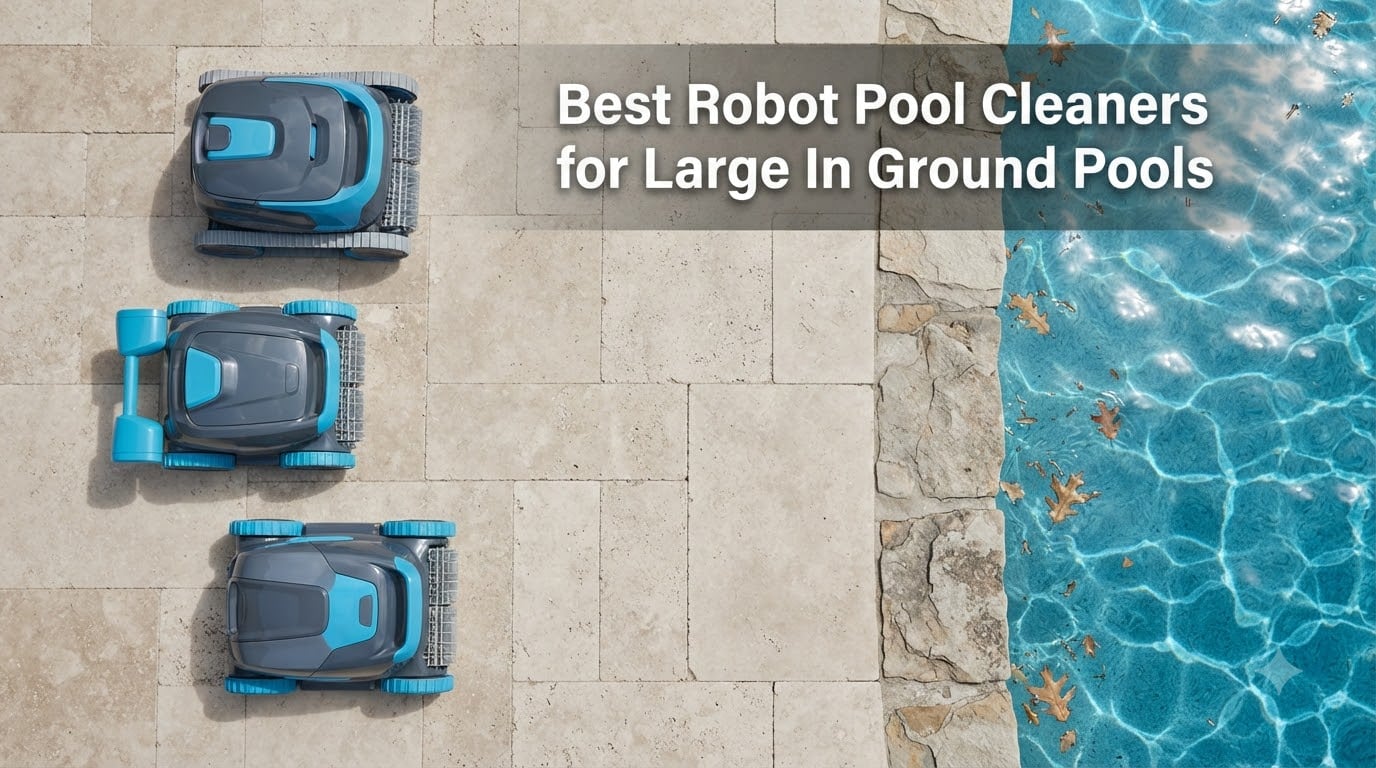 Best Robot Pool Cleaners for Large In Ground Pools