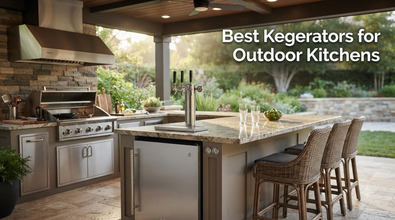 Best Kegerators for Outdoor Kitchens