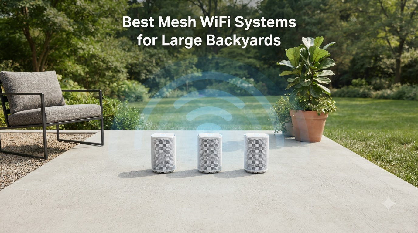Best Mesh WiFi Systems for Large Backyards