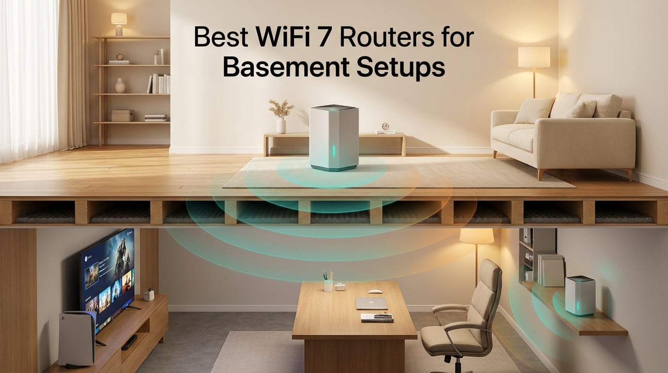 Best WiFi 7 Routers for Basement Setups