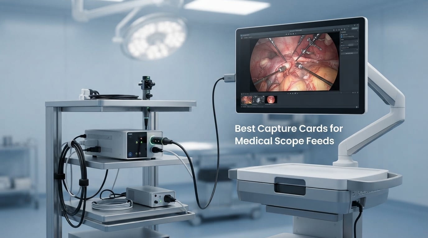Best Capture Cards for Medical Scope Feeds