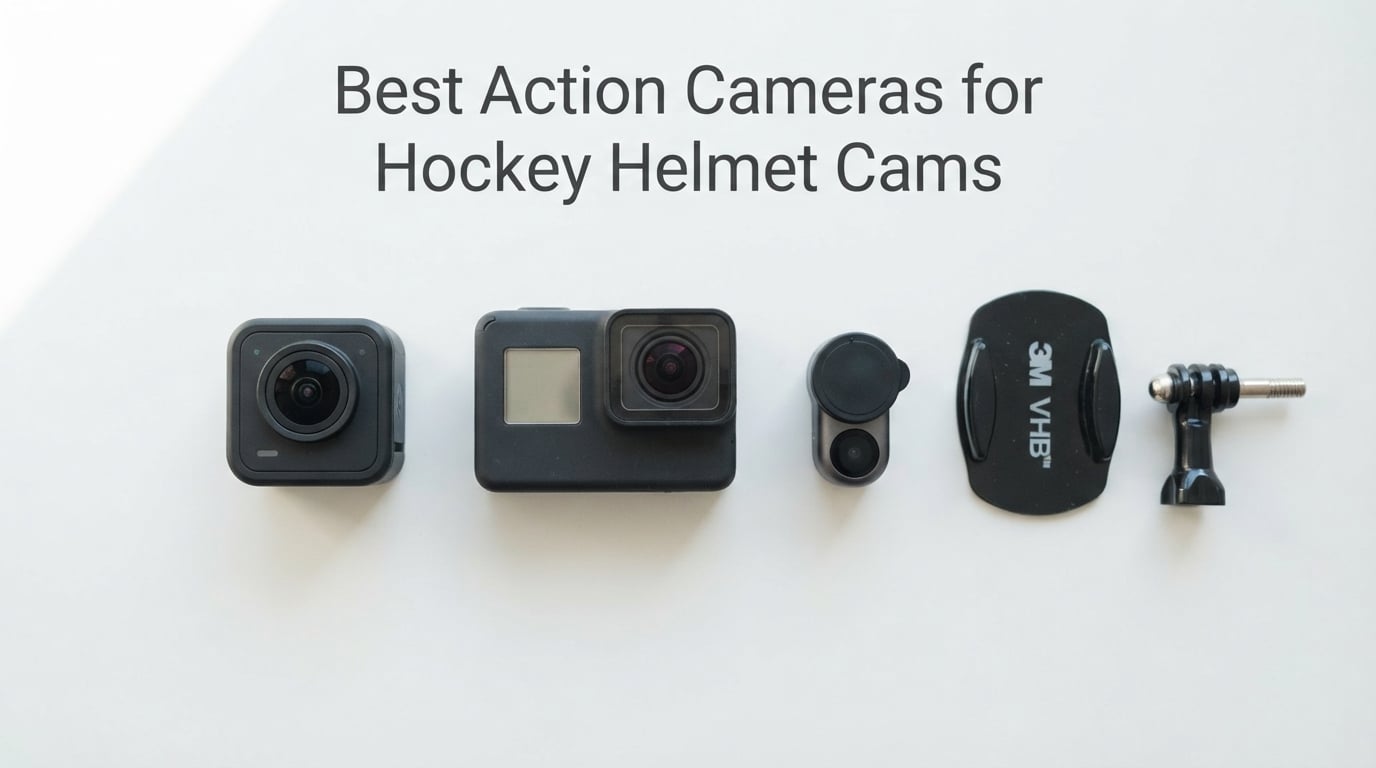 Best Action Cameras for Hockey Helmet Cams