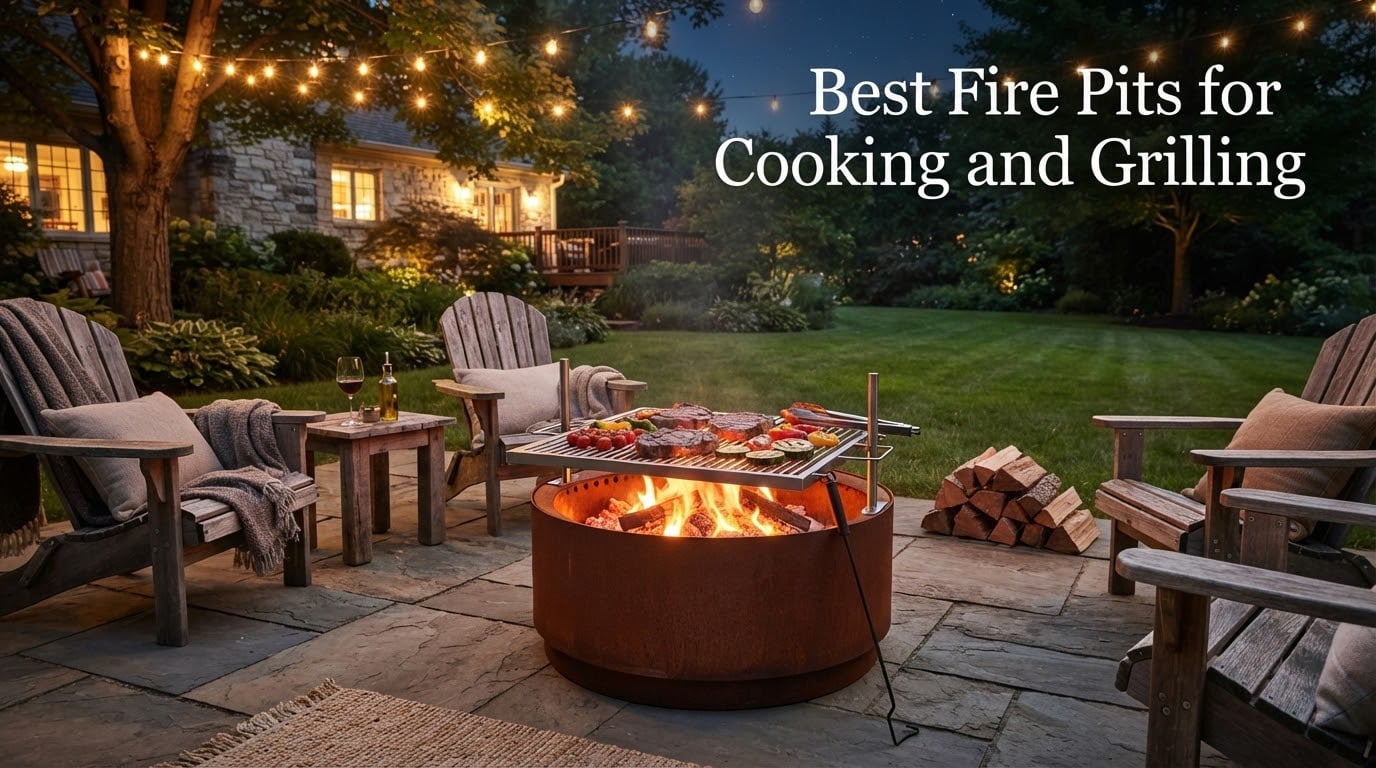 Best Fire Pits for Cooking and Grilling