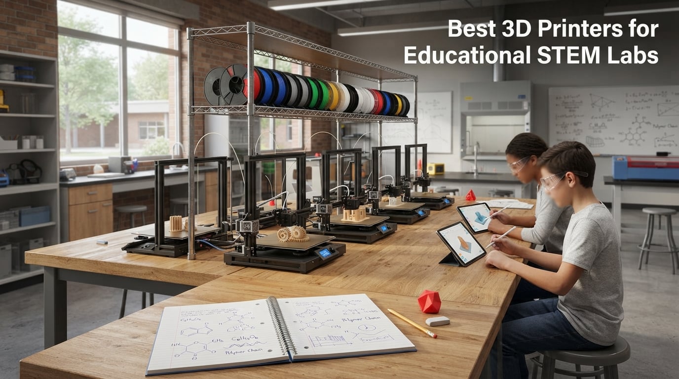 Best 3D Printers for Educational STEM Labs