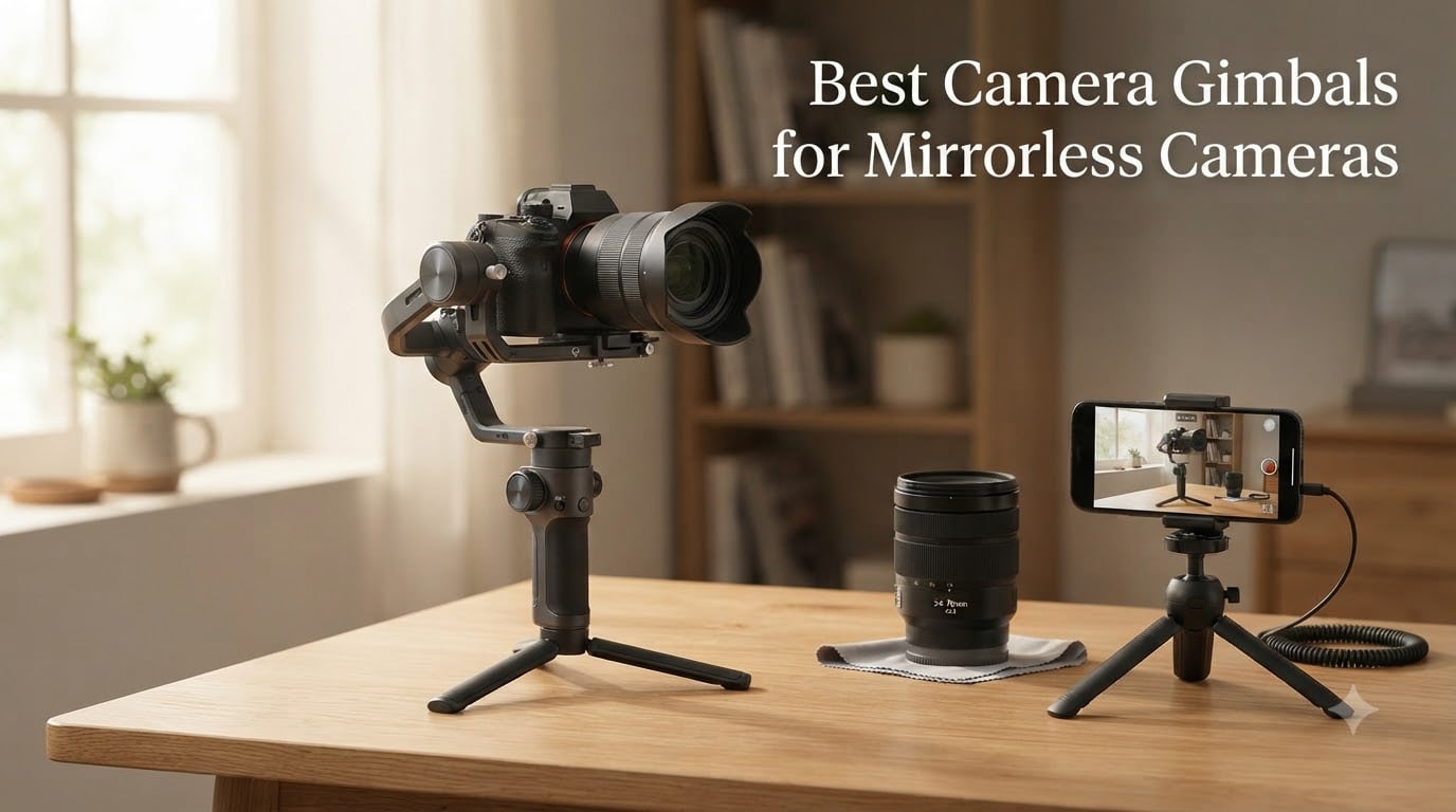 Best Camera Gimbals for Mirrorless Cameras