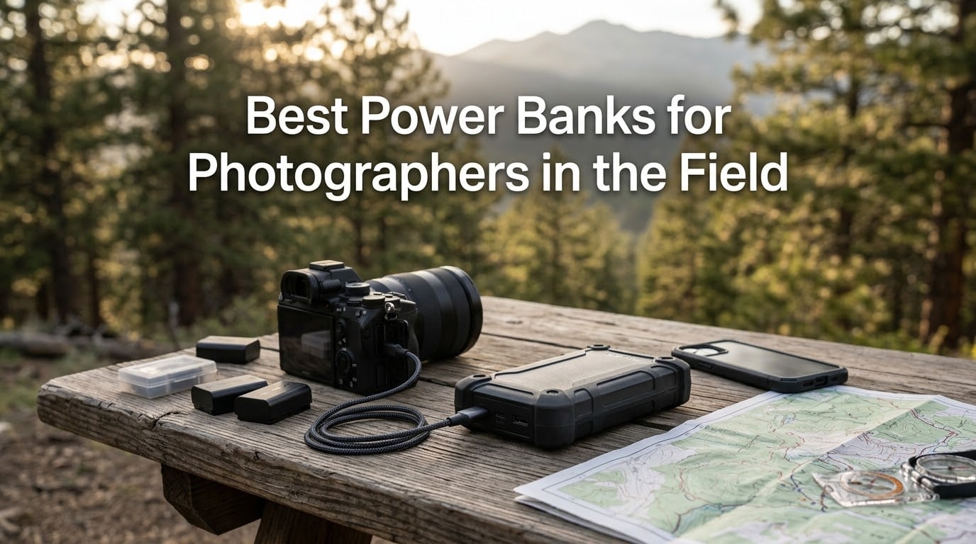 Best Power Banks for Photographers in the Field