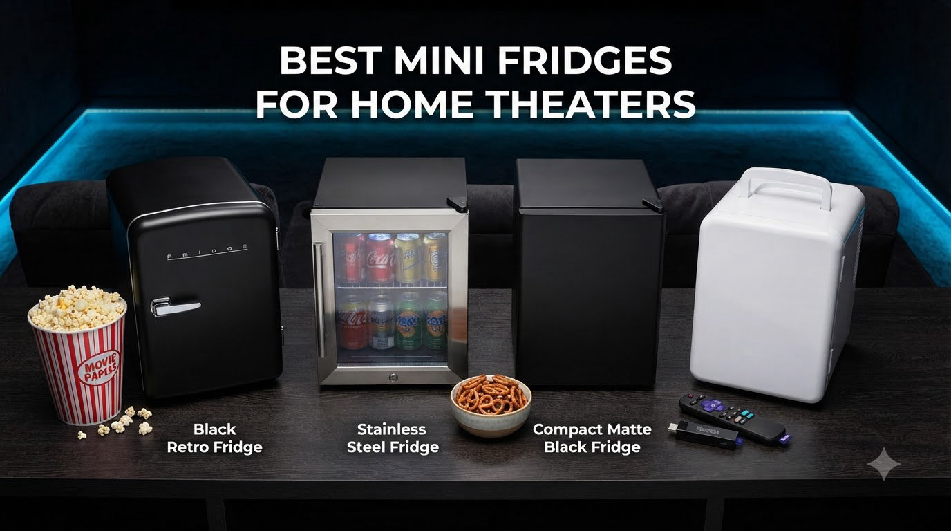 Best Mini Fridges for Home Theaters