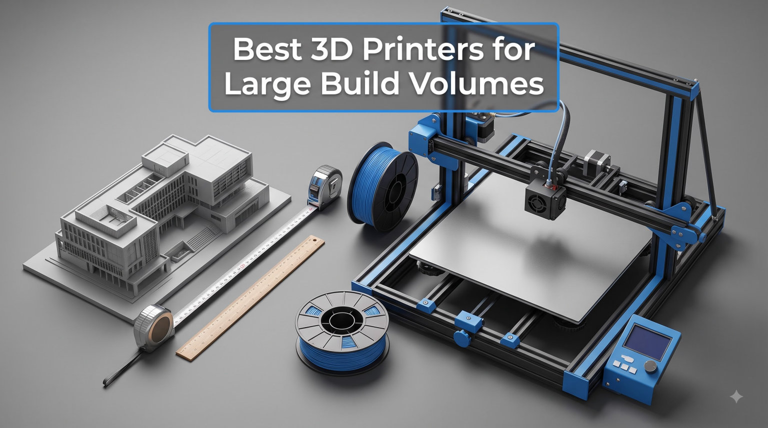 Best 3D Printers for Large Build Volumes