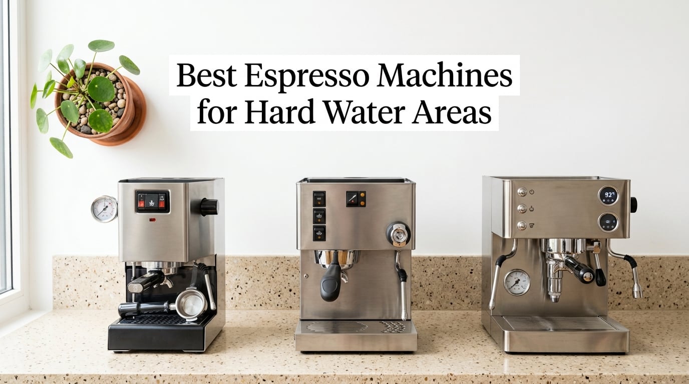Best Espresso Machines for Hard Water Areas
