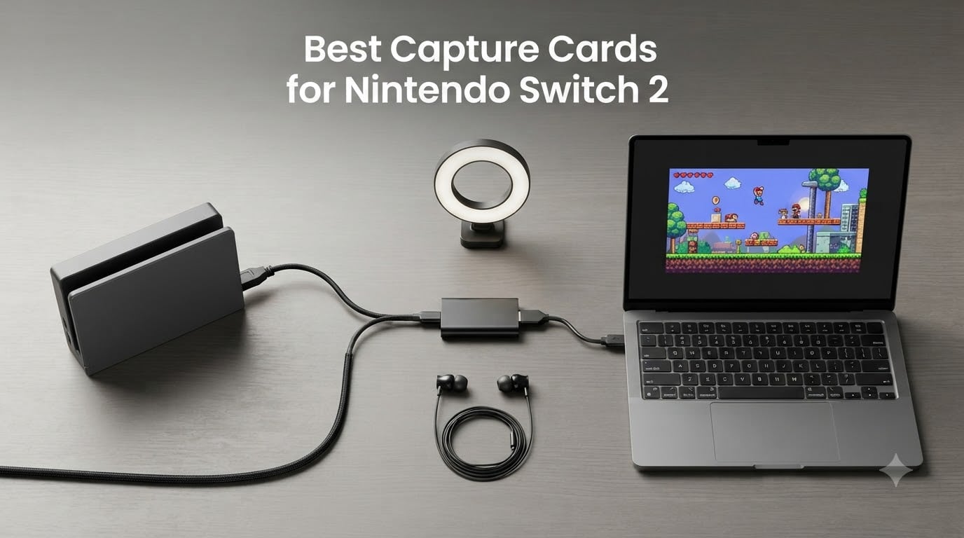 Best Capture Cards for Nintendo Switch 2