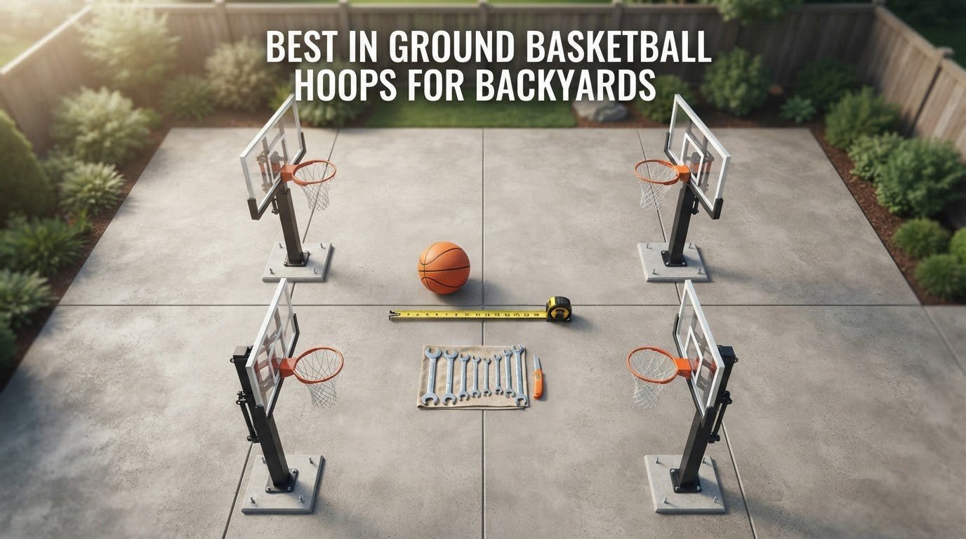 best in ground basketball hoops for backyards