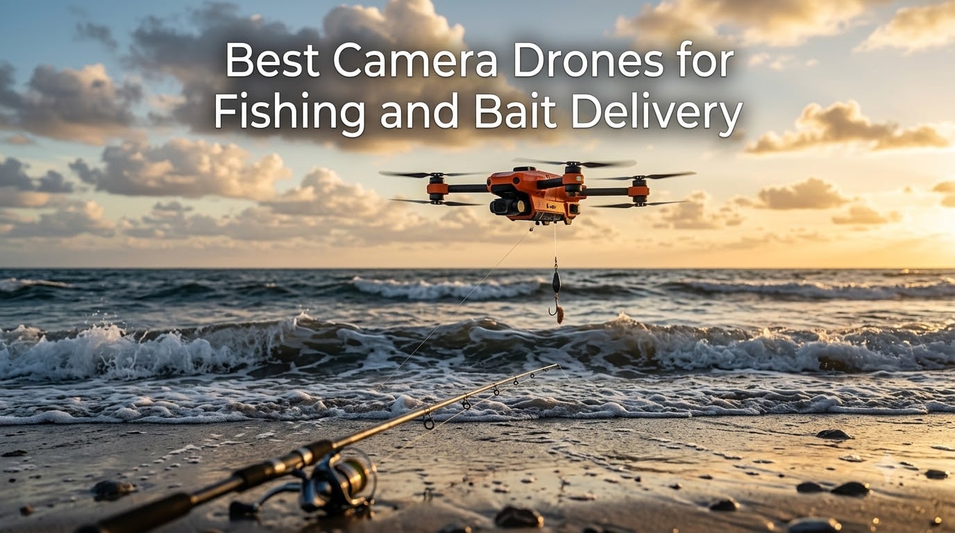 Best Camera Drones for Fishing and Bait Delivery