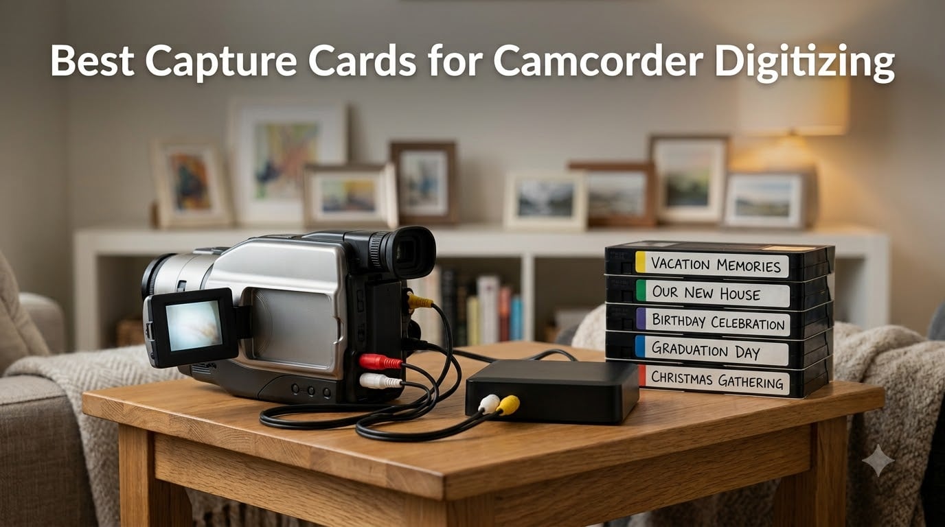 Best Capture Cards for Camcorder Digitizing